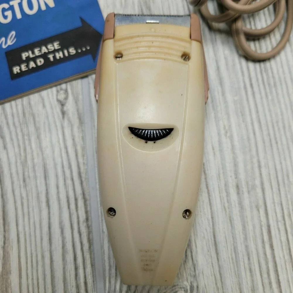 Remington Electric Shaver Mens Foursome Model 78 With Box Case PARTS ONLY Vtg